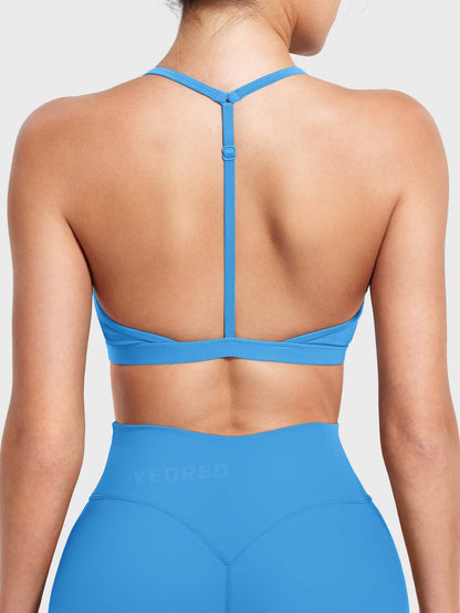 Reggiseno sportivo Ericie con scollo a V