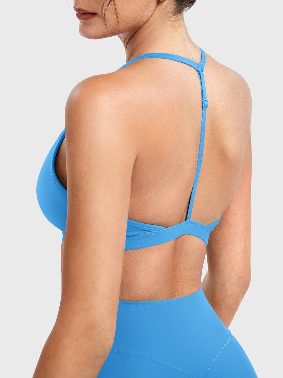 Reggiseno sportivo Ericie con scollo a V