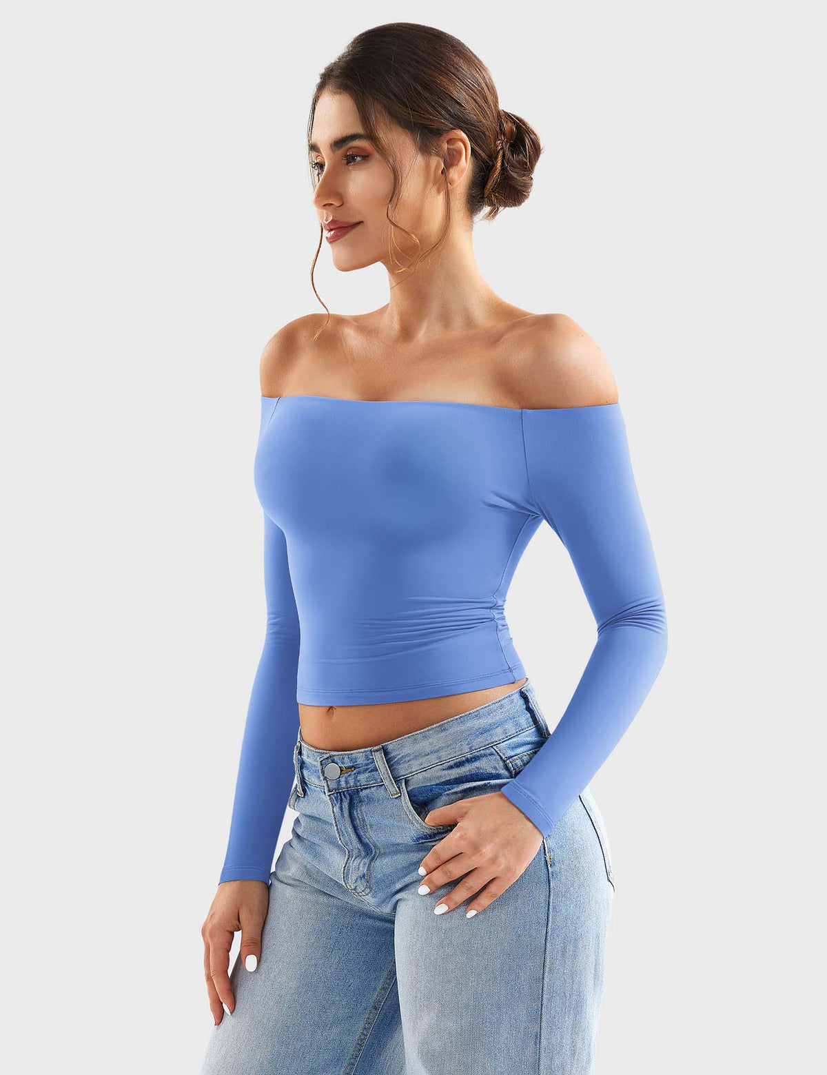 Top Luzlie con spalle scoperte