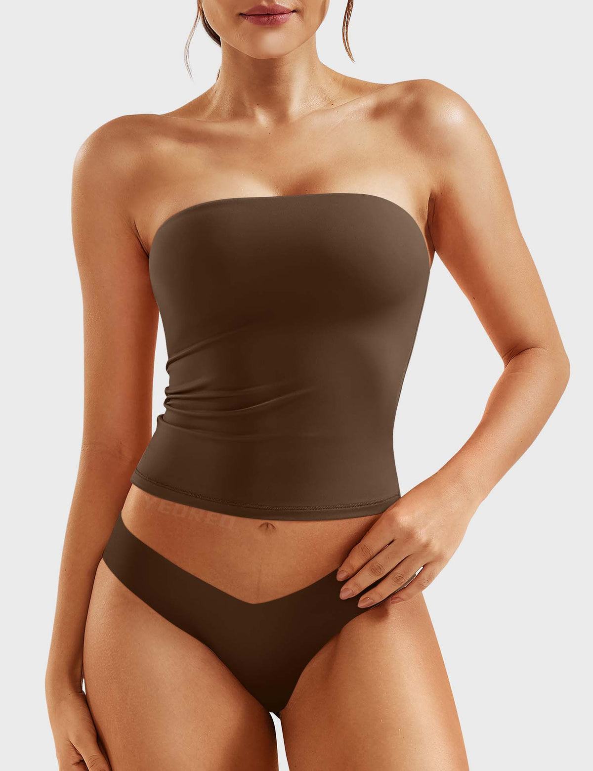 Top a fascia Sophie doppio strato