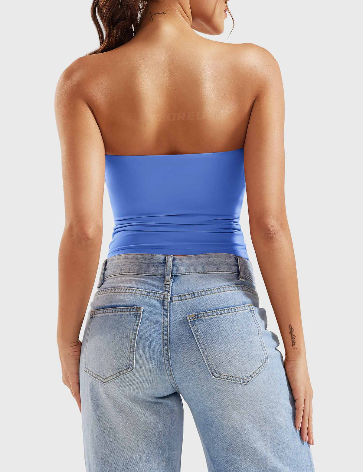 Top a fascia Sophie doppio strato