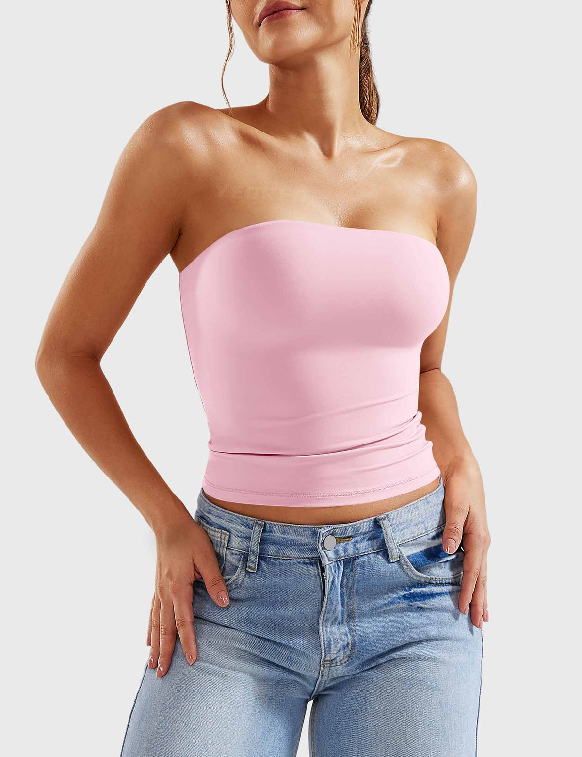 Top a fascia Sophie doppio strato