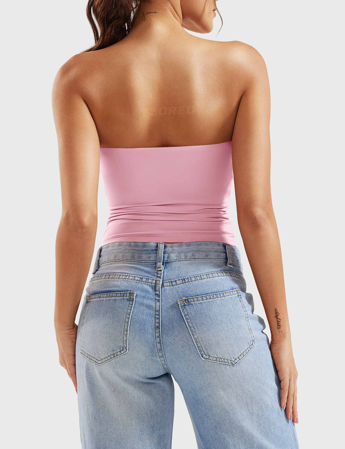 Top a fascia Sophie doppio strato