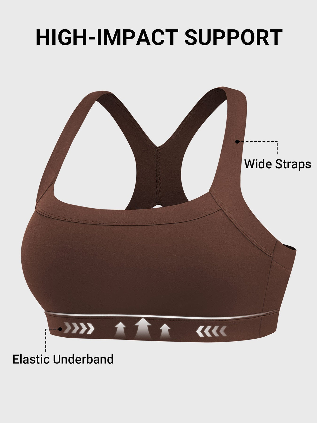 Reggiseno sportivo Tracii high impact