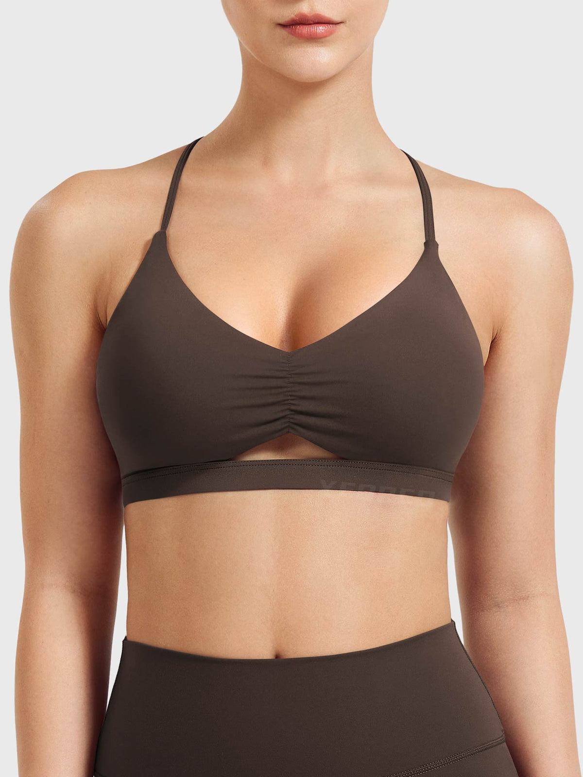 Reggiseno sportivo Chilene con schiena incrociata