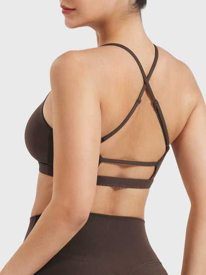 Reggiseno sportivo Chilene con schiena incrociata
