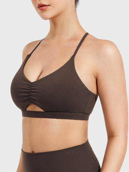 Reggiseno sportivo Chilene con schiena incrociata