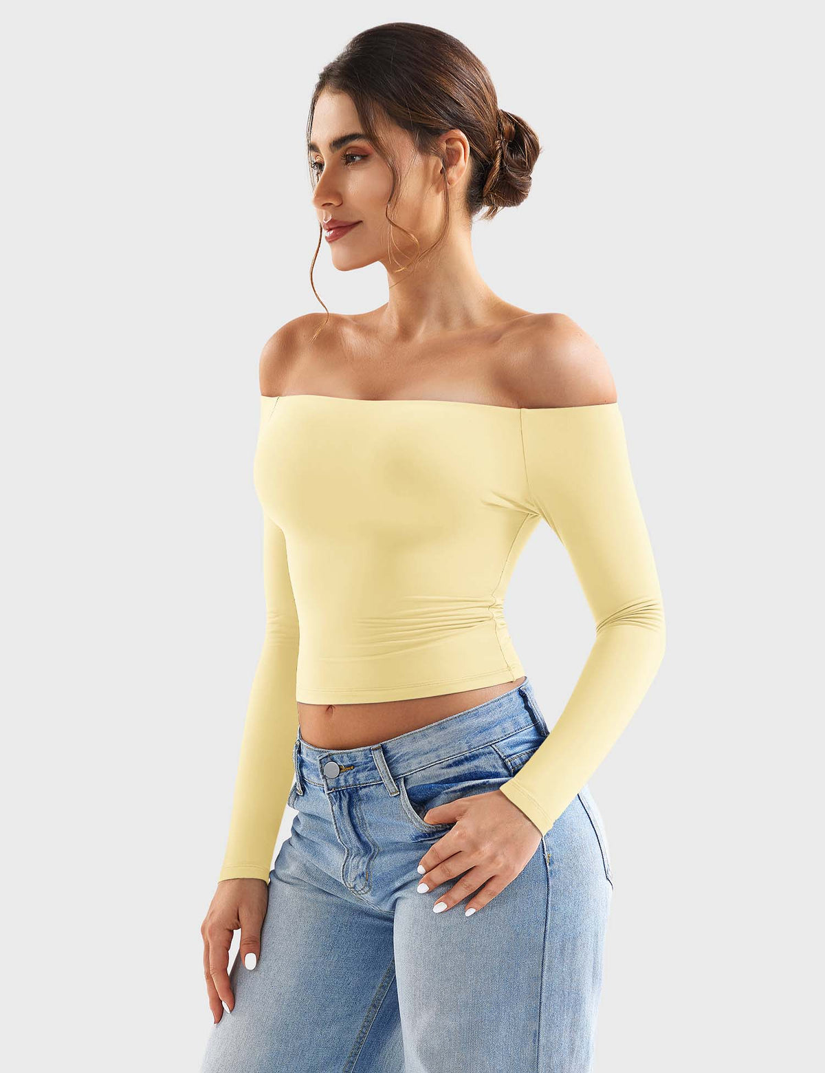 Top Luzlie con spalle scoperte