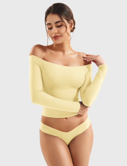 Top Luzlie con spalle scoperte