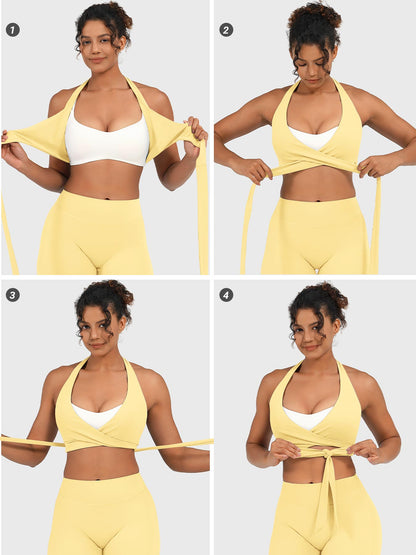 Reggiseno sportivo Dagnuy incrociato ballet