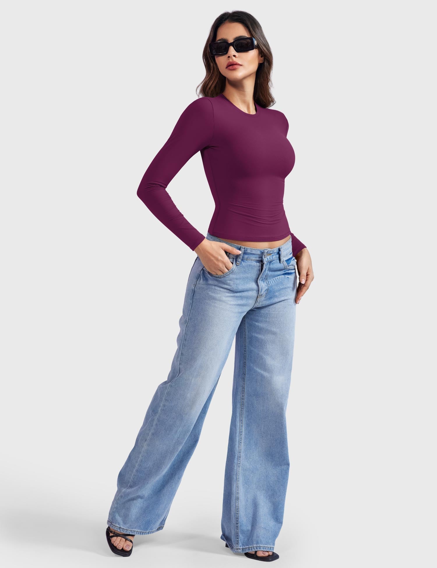 Yeoreo Sweeney Long Sleeves Shirts