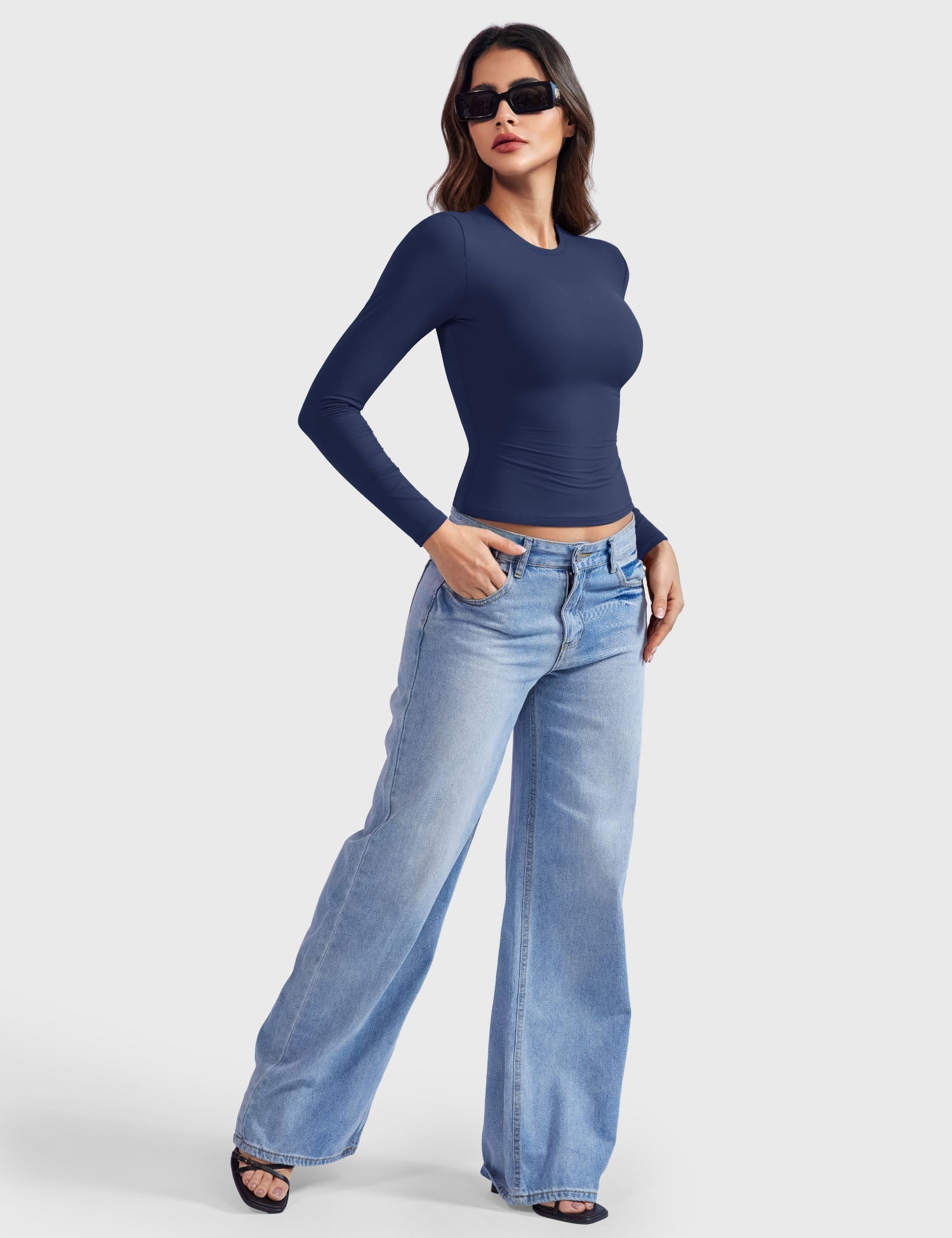 Yeoreo Sweeney Long Sleeves Shirts