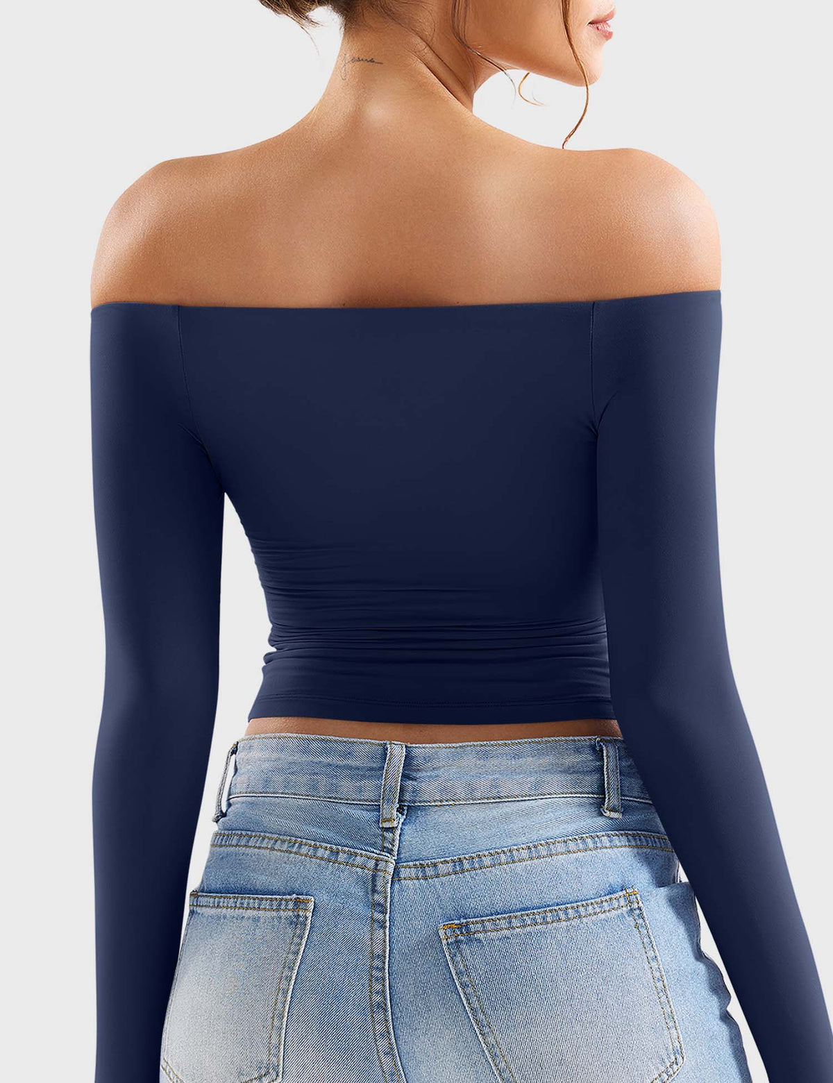 Top Luzlie con spalle scoperte