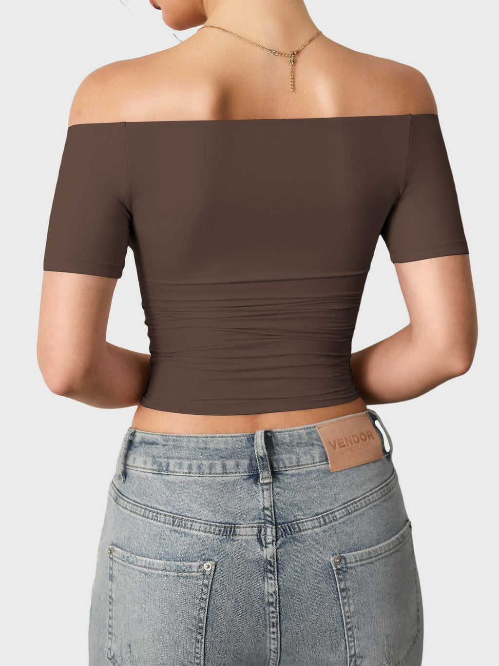 Yeoreo Luzlie Off Shoulder Short Sleeves