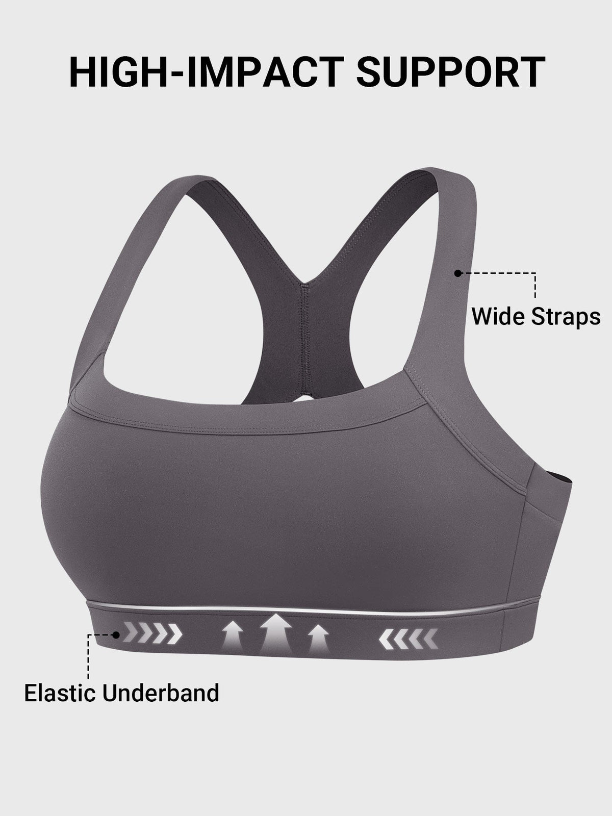 Reggiseno sportivo Tracii high impact