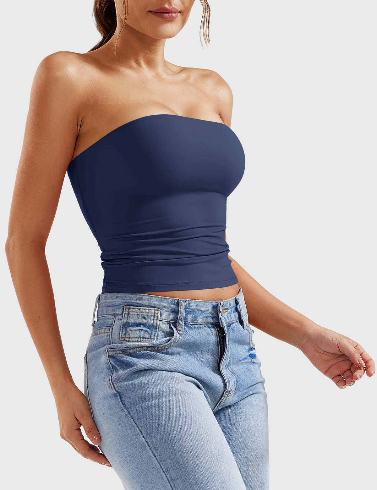 Top a fascia Sophie doppio strato