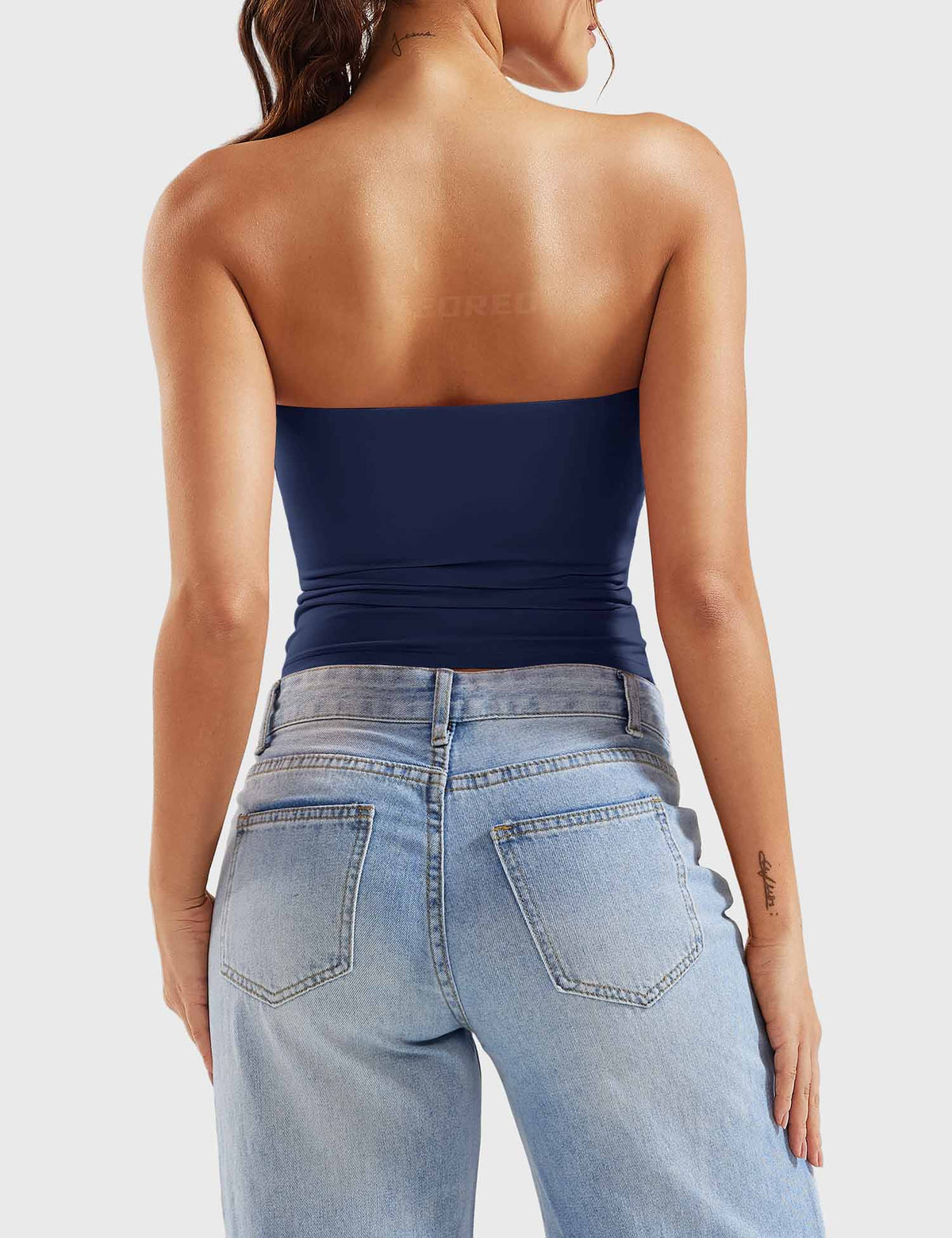Top a fascia Sophie doppio strato