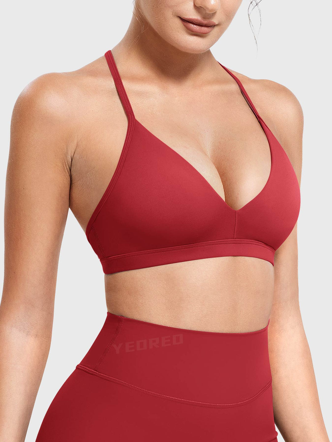 Yeoreo Ericie V Neck Sports Bra