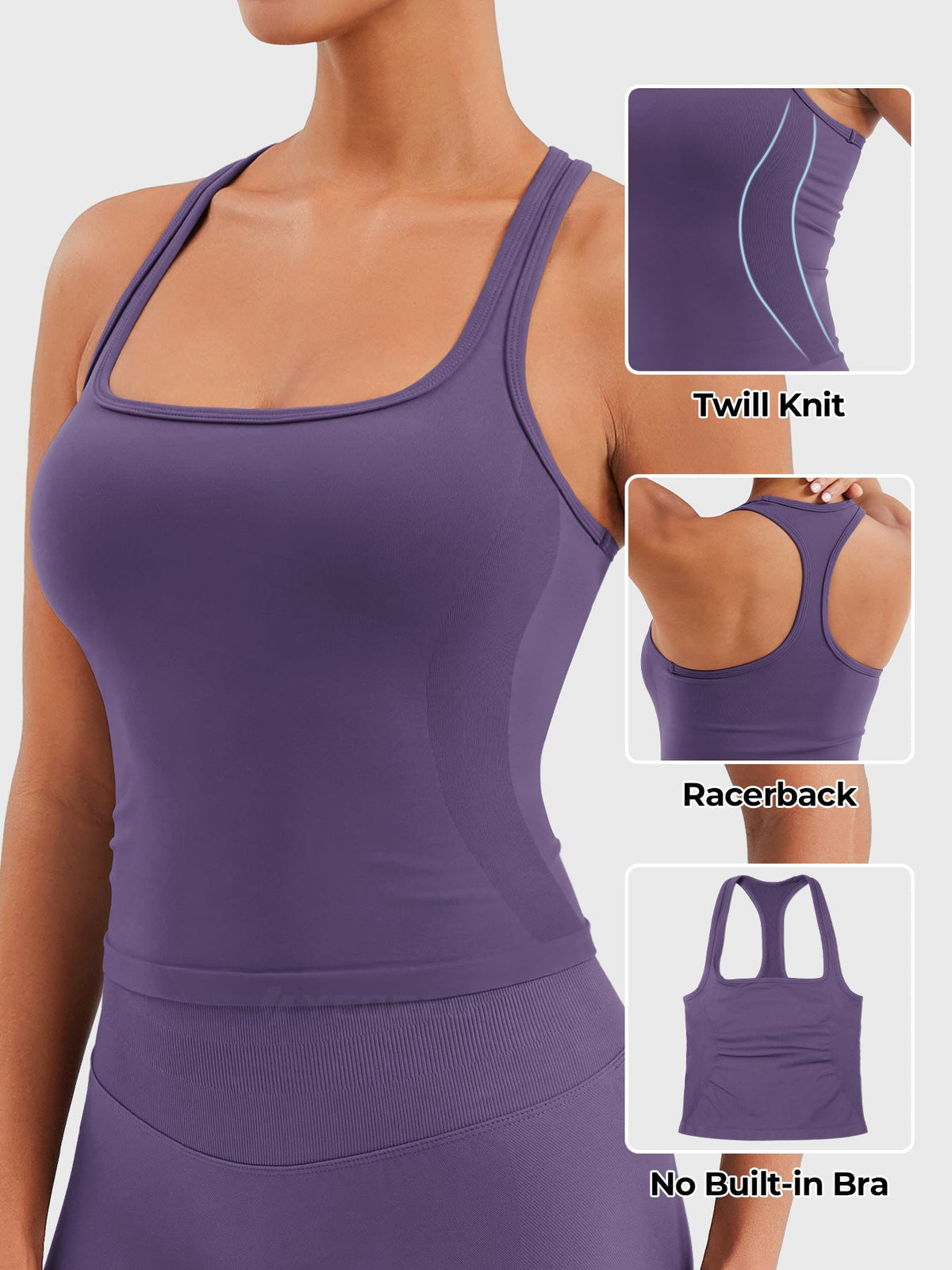 Canotta Esteile racerback