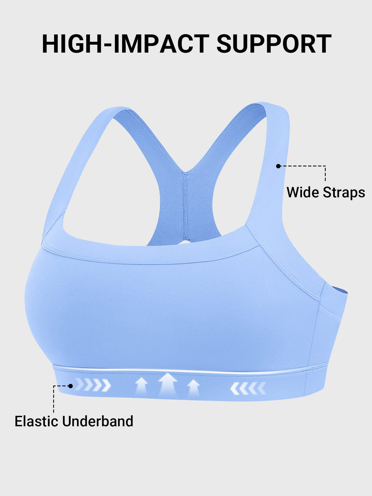 Reggiseno sportivo Tracii high impact