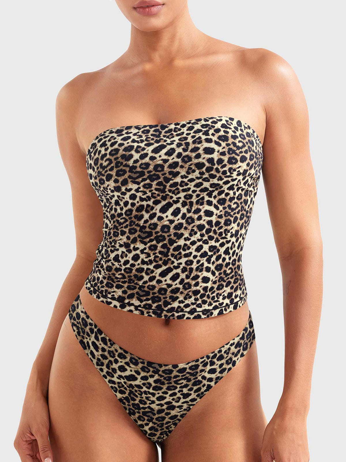 Top a fascia Sophie doppio strato