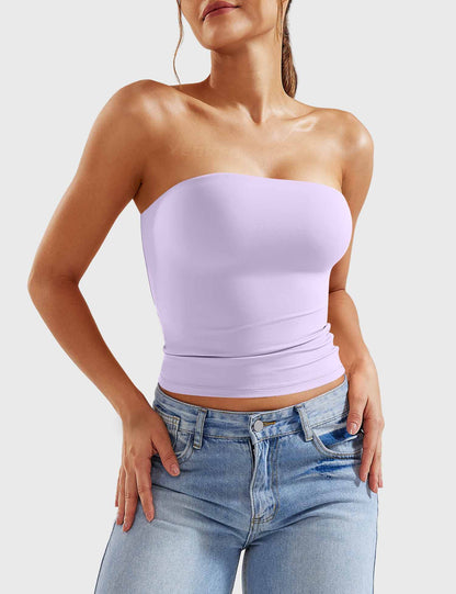 Top a fascia Sophie doppio strato