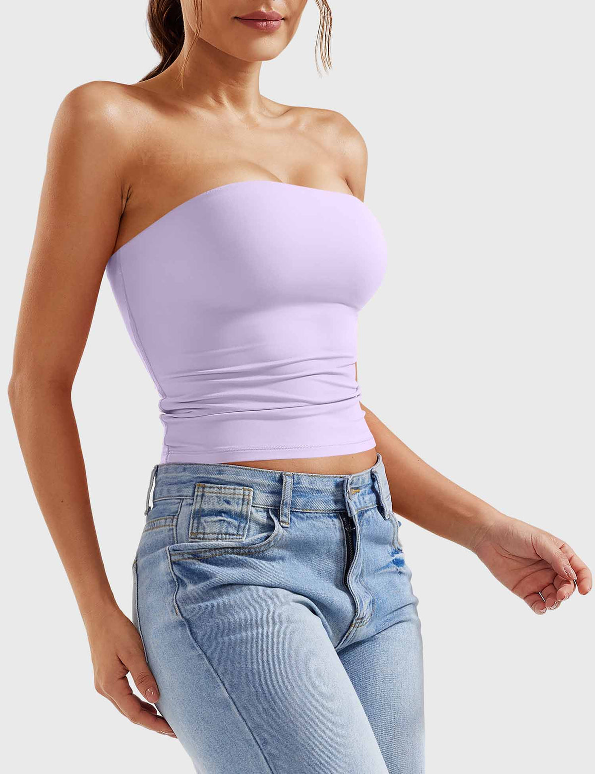 Top a fascia Sophie doppio strato