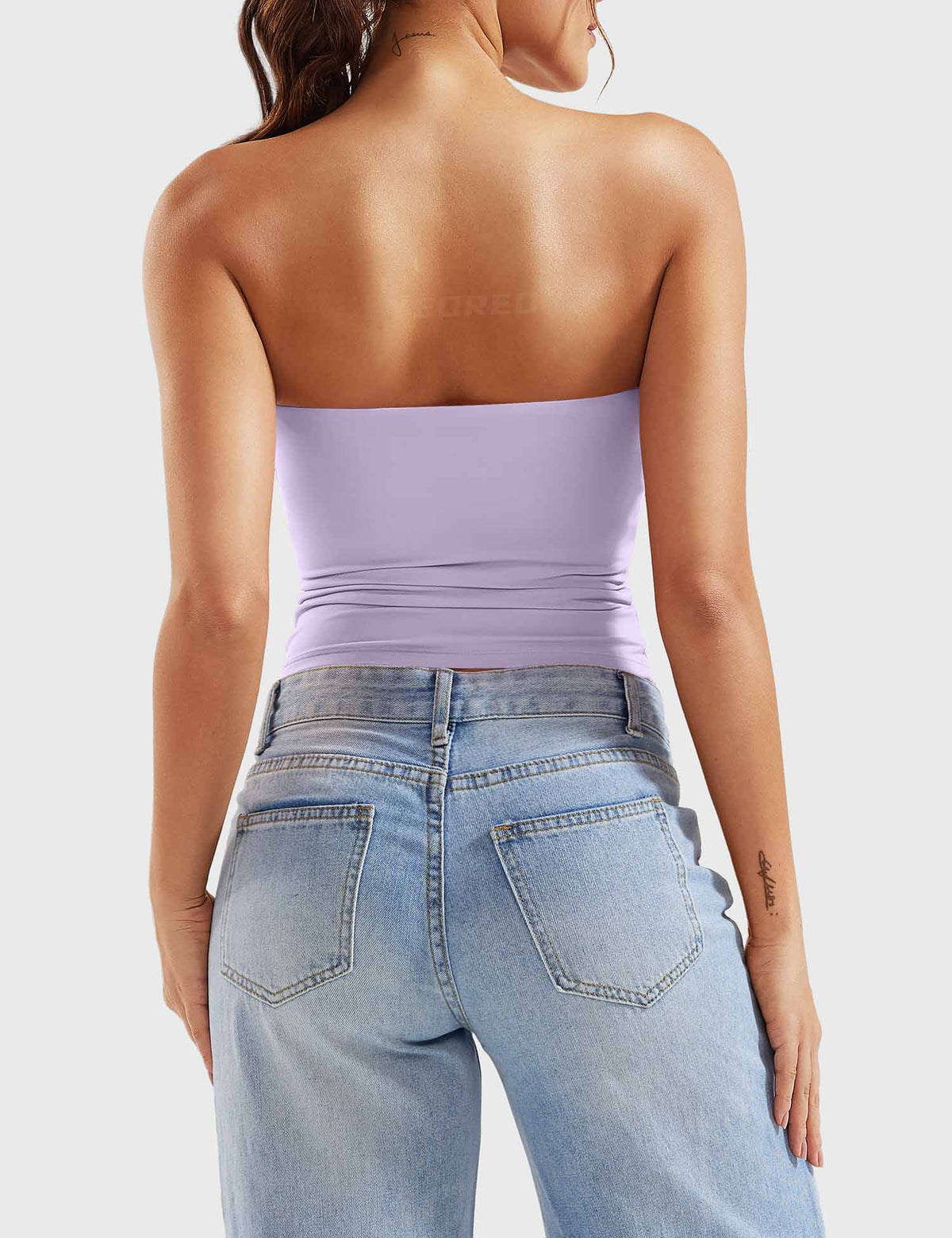 Top a fascia Sophie doppio strato