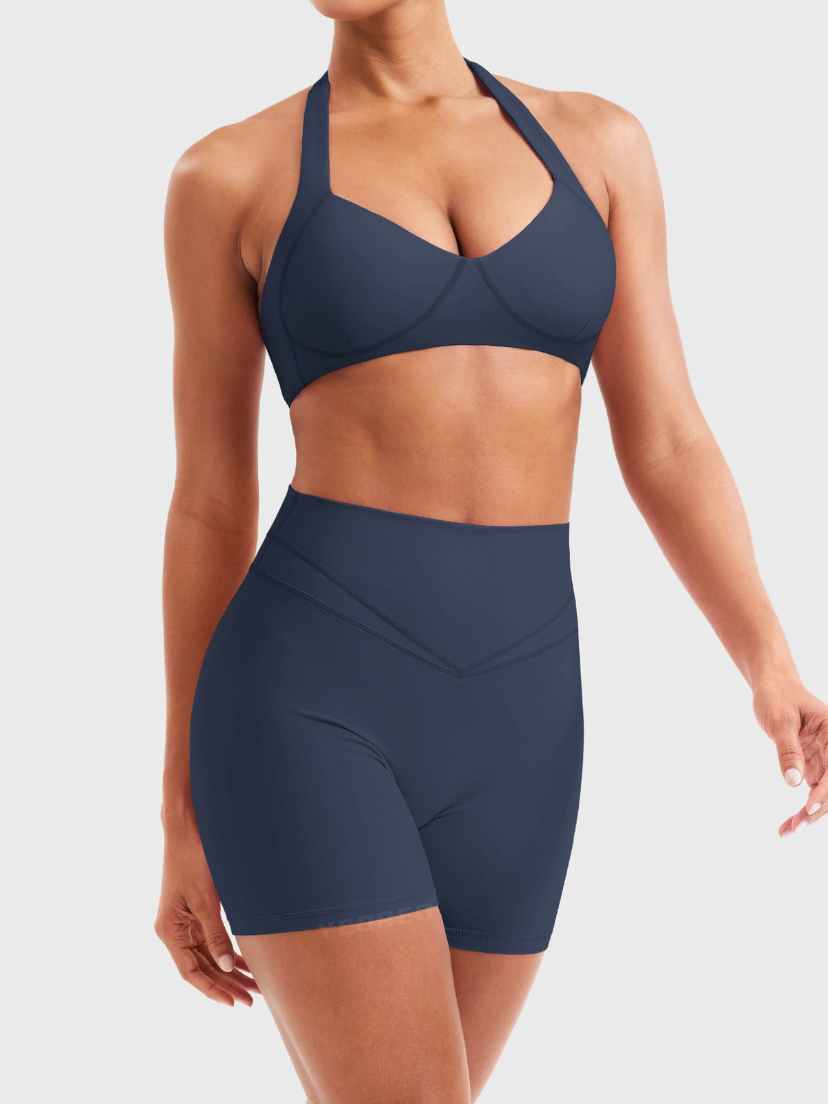 Reggiseno sportivo Andrine halter sagomato
