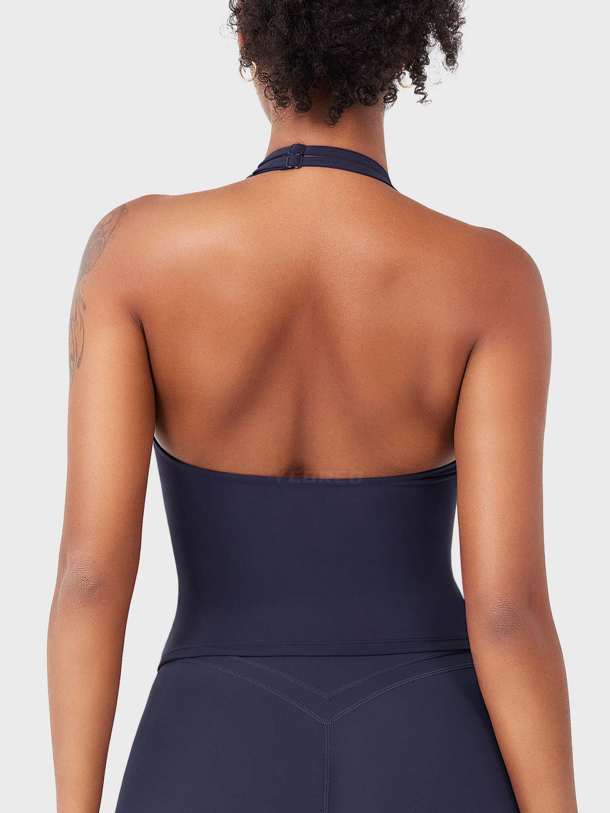 Canotta Elevine halter con scollo a V