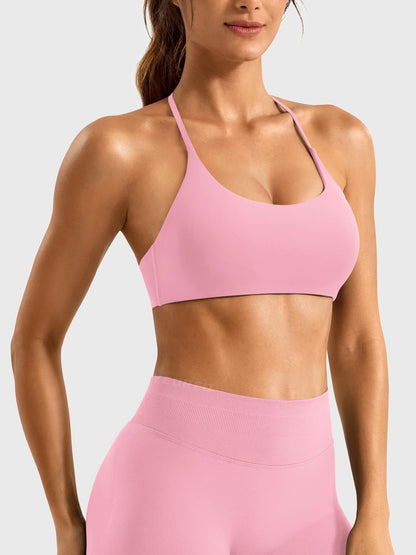 Reggiseno sportivo Sacni con schiena intrecciata