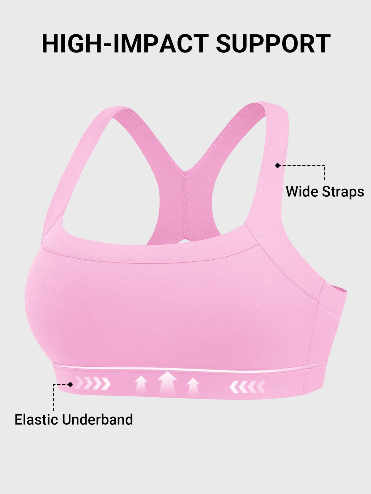 Reggiseno sportivo Tracii high impact