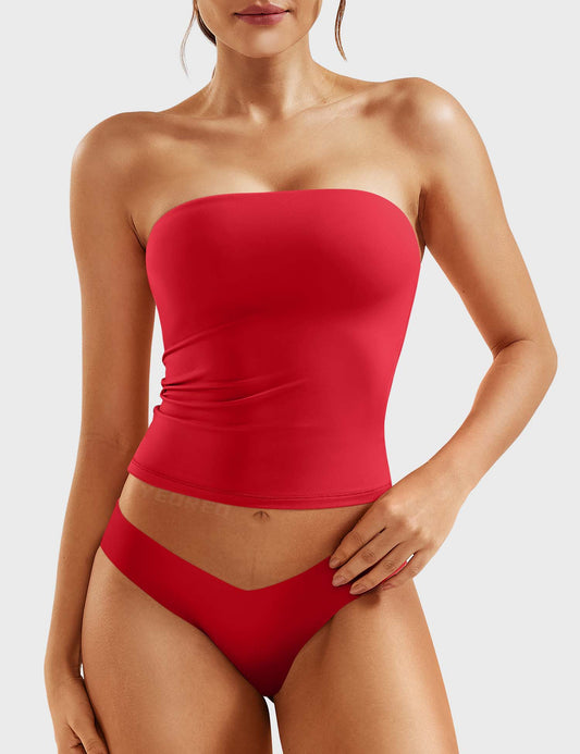 Top a fascia Sophie doppio strato