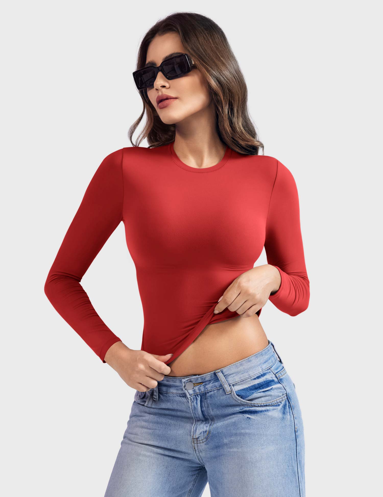 Yeoreo Sweeney Long Sleeves Shirts