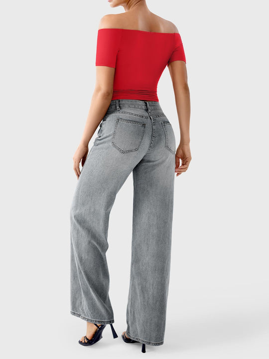 Yeoreo Luzlie Off Shoulder Short Sleeves