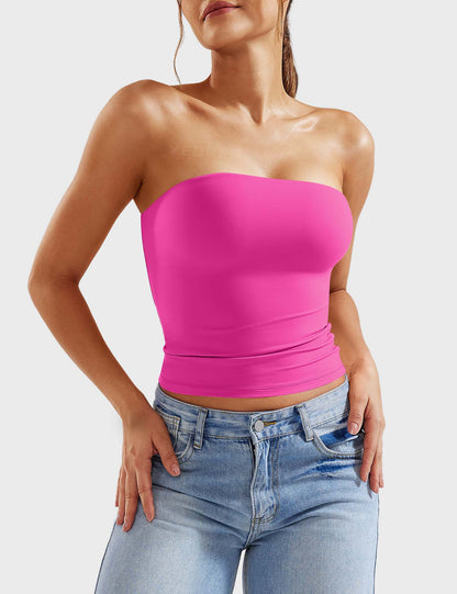 Top a fascia Sophie doppio strato