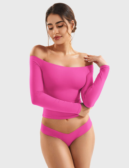 Top Luzlie con spalle scoperte