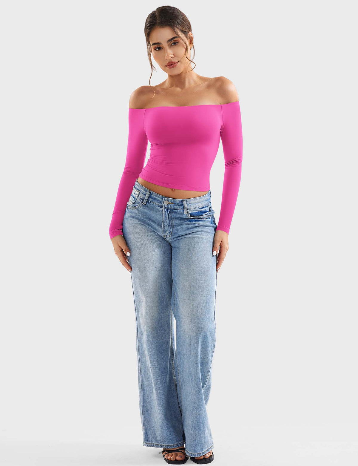 Top Luzlie con spalle scoperte