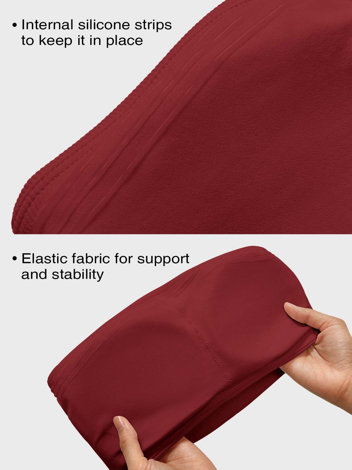 Reggiseno sportivo Zannie a fascia senza cuciture