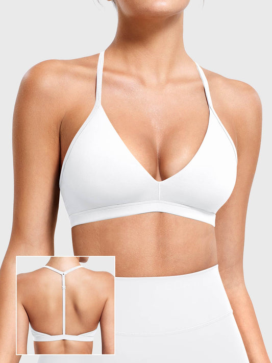 Reggiseno sportivo Ericie con scollo a V