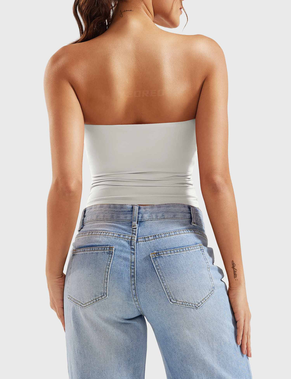 Top a fascia Sophie doppio strato
