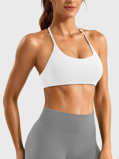 Reggiseno sportivo Sacni con schiena intrecciata