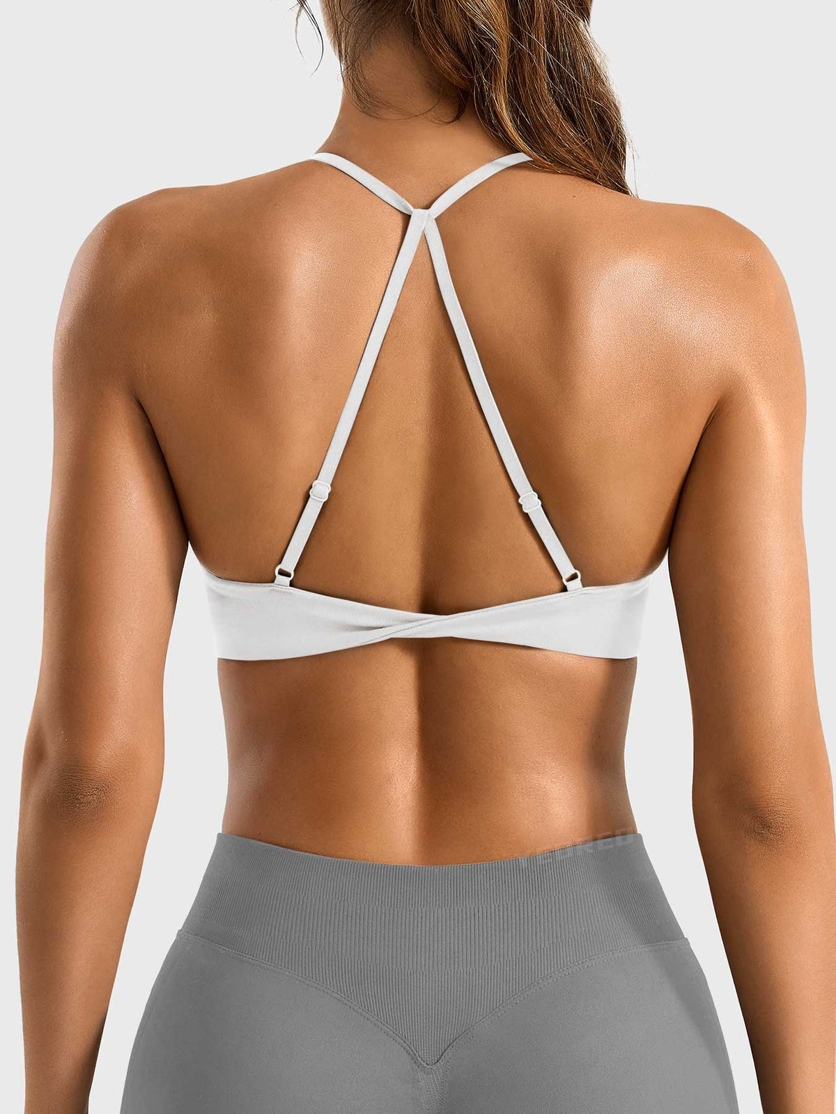 Reggiseno sportivo Sacni con schiena intrecciata