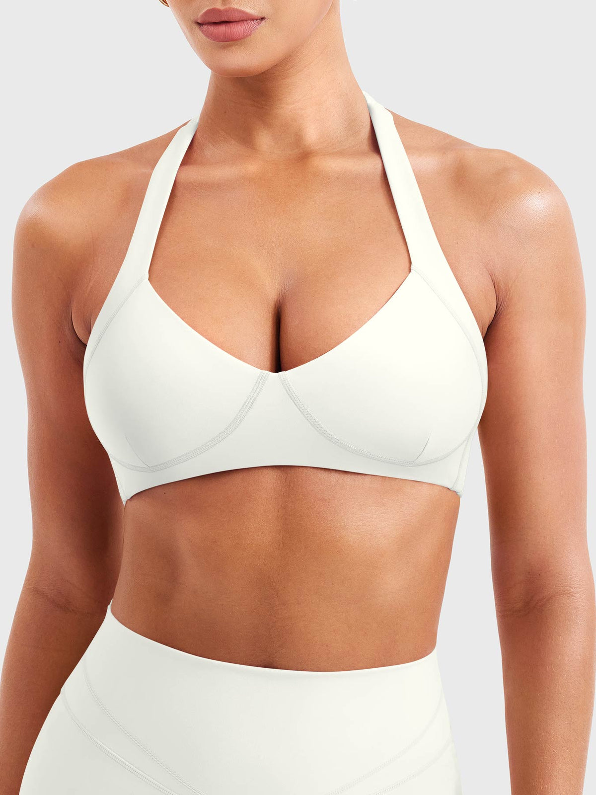 Reggiseno sportivo Andrine halter sagomato