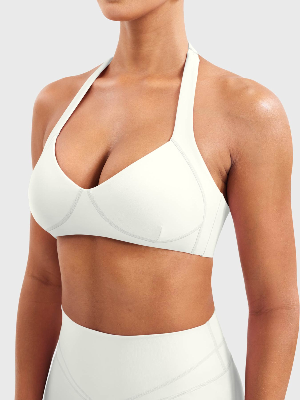 Reggiseno sportivo Andrine halter sagomato