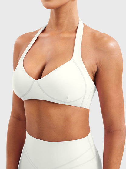 Reggiseno sportivo Andrine halter sagomato