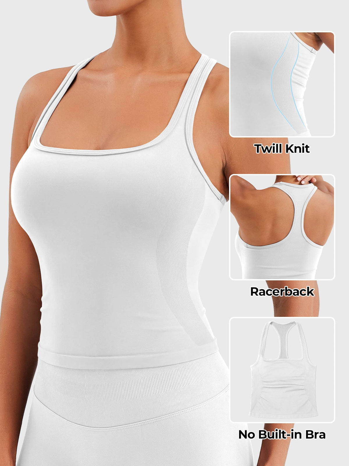 Canotta Esteile racerback