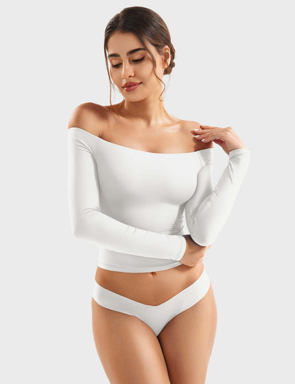 Top Luzlie con spalle scoperte