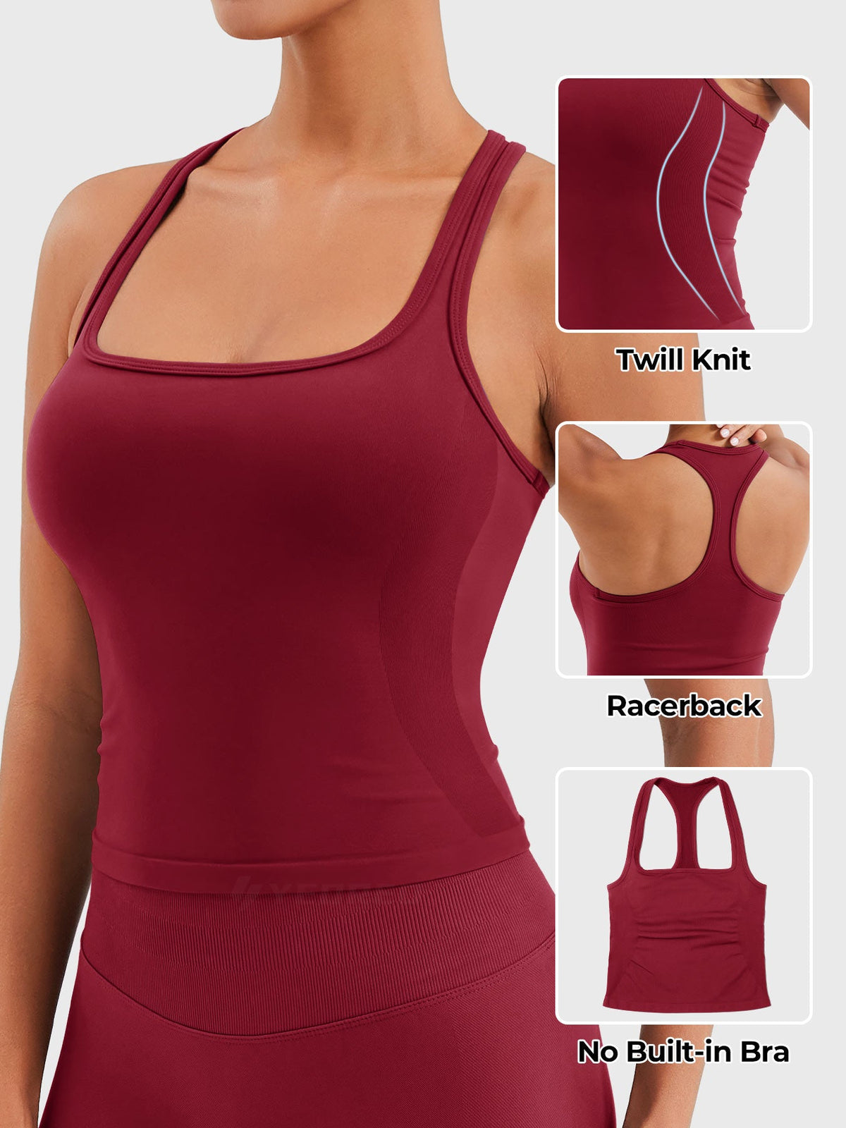 Canotta Esteile racerback