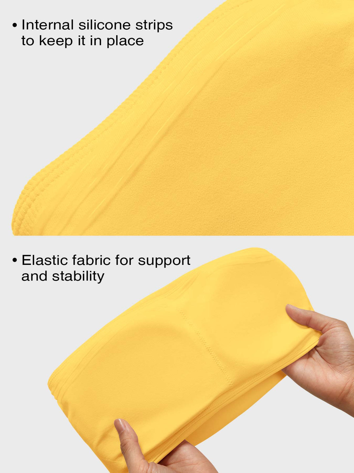 Reggiseno sportivo Zannie a fascia senza cuciture